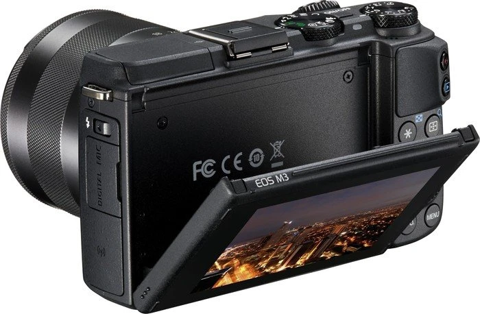 Canon EOS M3 mit Objektiv EF-M 18-55mm 3.5-5.6 IS STM