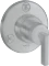 Hansgrohe Axor Citterio Ab- und Umstellventil Trio/ Quattro Unterputz mit Hebelgriff brushed chrome Vorschaubild