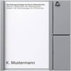 Siedle Tastenmodul BTM 650-01 SM, silber, 1 Ruftaste