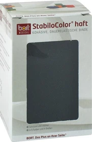 Bort Medical StabiloColor haft Bandage schwarz, 10cm x 5m, 1 Stück