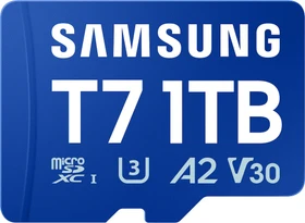 Samsung T7 R170 1TB, UHS-I U3, A2, Class 10