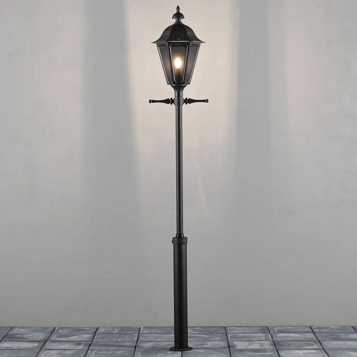 Konstsmide Pallas E27 260cm Stehleuchte schwarz