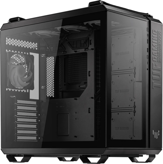 ASUS TUF Gaming GT502 Plus Black, Glasfenster