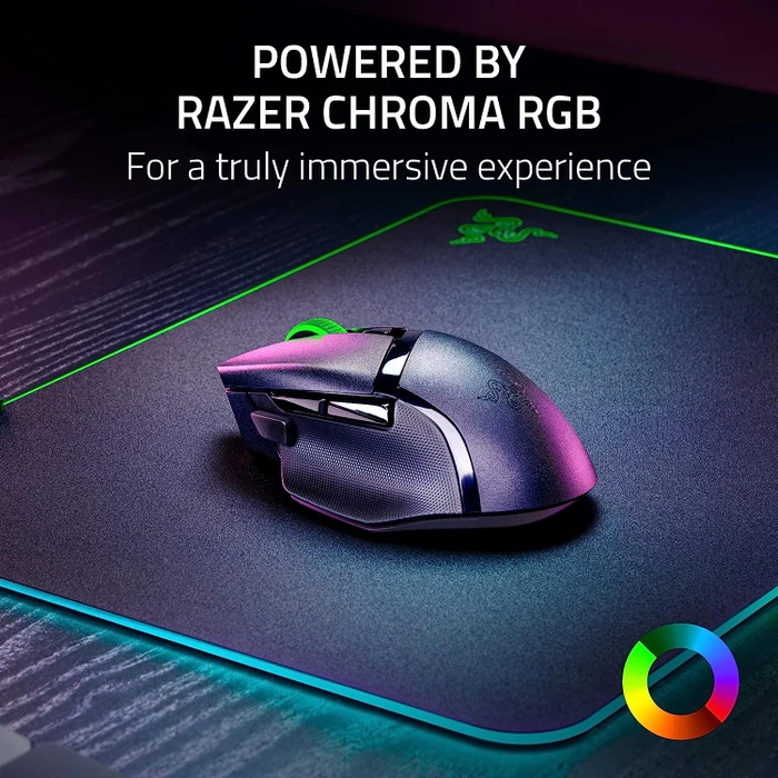Razer Basilisk V3 X HyperSpeed, schwarz, USB/Bluetooth