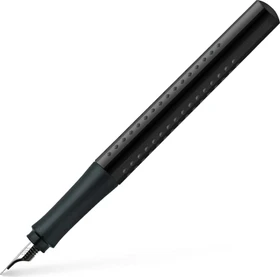 Faber-Castell Füller Grip 2010 schwarz, rechte Hand/linke Hand, mittel