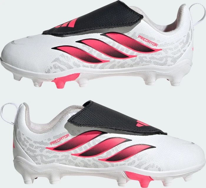 adidas Predator League Fold Over Tongue Velcro FG cloud white/solar turbo/core black (Junior)
