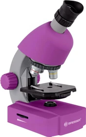 Bresser Junior Mikroskop 40x-640x violett