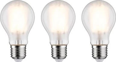 Paulmann Filament LED Birne E27 9W/827 matt, 3 Stück