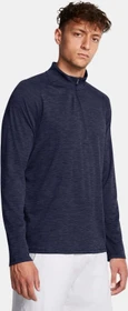Under Armour Tech Textured Funktionsshirt langarm midnight navy/white (Herren)