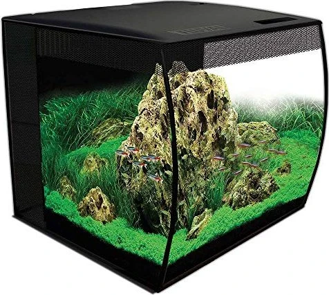 Fluval Flex 57 Aquarium schwarz, ohne Unterschrank