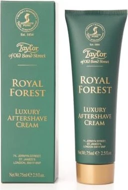Taylor of Old Bond Street Royal Forest Aftershave Cream, 75ml
