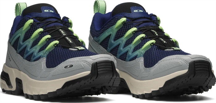 Salomon ACS+ OG quarry/blue print/green ash