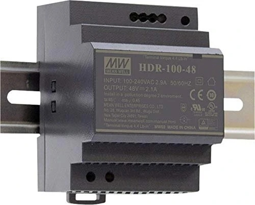 Mean Well Schaltnetzteil, Hutschiene, 100W, 48V, 1.92A