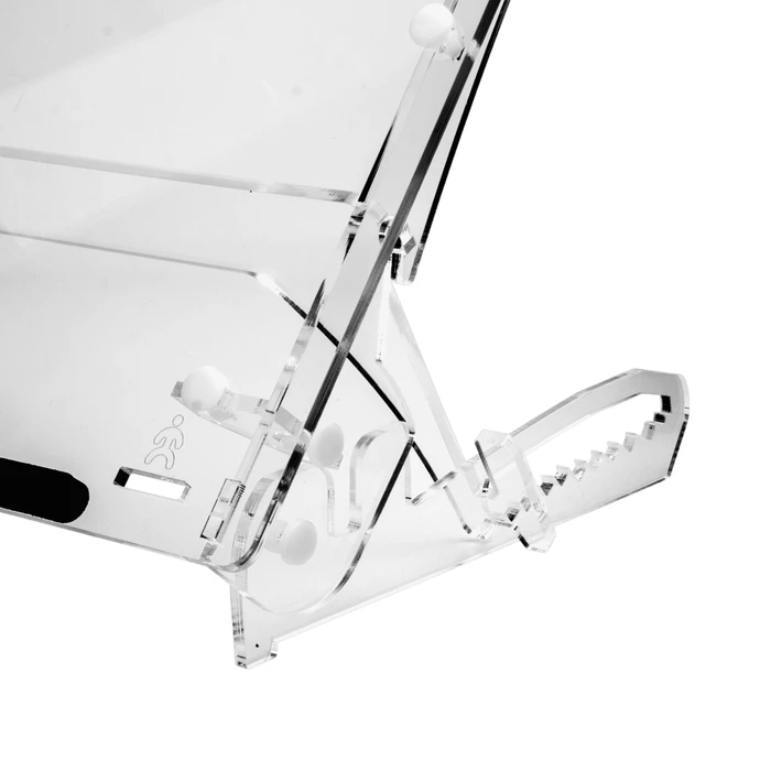 R-Go Flex Dokumentenhalter mittel/verstellbar, transparent