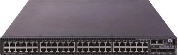 HP FlexNetwork 5130 HI 48G Rackmount Gigabit Managed Switch, 48x RJ-45, 4x SFP+, 1x Erweiterungsslot, 1440W PoE+