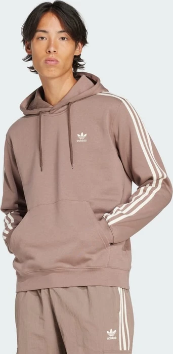 adidas Adicolor Classics 3-Streifen Hoodie trace brown (Herren)