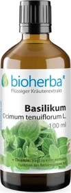 Bioherba Basilikum Ocimum tenuiflorum L. Tropfen Tinktur, 50ml