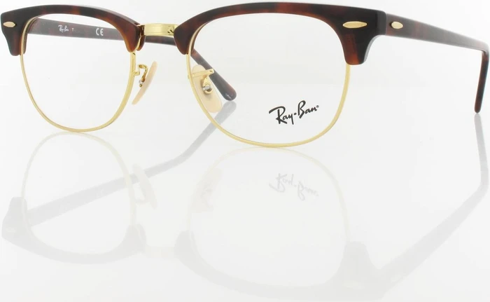Ray-Ban RB5154 Clubmaster Optics 51mm polished red havana