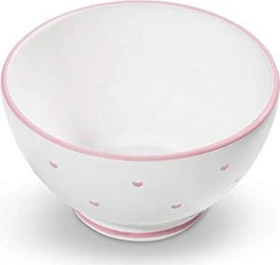 Gmundner Keramik Herzerl Müslischale groß 14cm rosa
