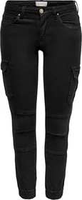 ONLY Missouri Slim Fit Cargo Hose schwarz (Damen)