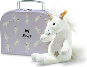 Steiff Unica Schlenker-Einhorn im Koffer 20cm