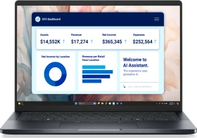 Dell Pro 14 Premium PA14250, grau, Core Ultra 5 238V, 32GB RAM, 512GB SSD, DE