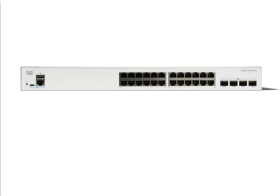 Cisco Catalyst 1300X Rackmount Gigabit Managed Switch, 24x RJ-45, 4x SFP28 (C1300X-24T-4X)