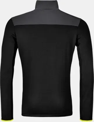 Ortovox Fleece Light Zip Neck Funktionsjacke black raven (Herren)