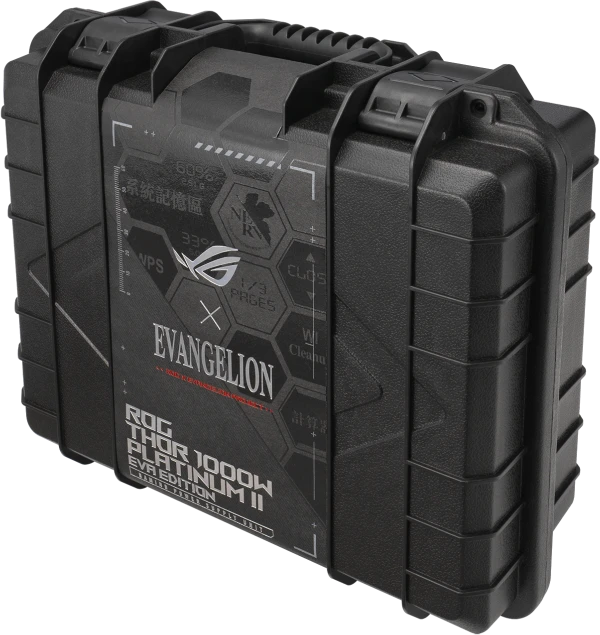 ASUS ROG Thor Platinum II EVA Edition, ROG-THOR-1000P2-EVA-GAMING, 1000W, ATX 2.4, mit 16-Pin PCIe 5.0 Kabel