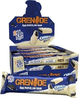 Grenade Protein Bar Oreo White 720g (12x 60g)