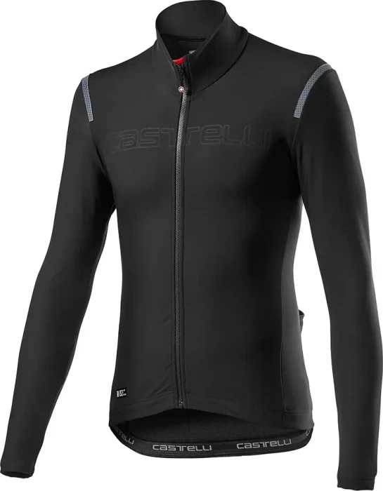 Castelli Tutto Nano RoS Trikot langarm schwarz (Herren)