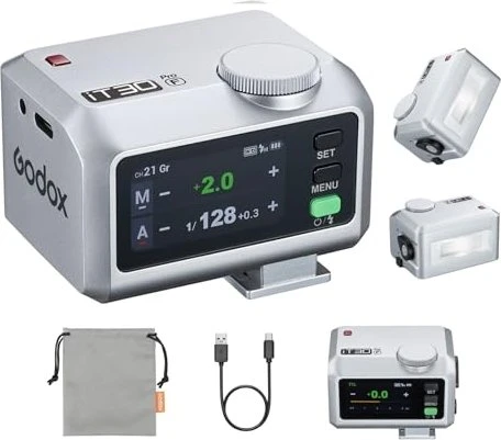 Godox iT30Pro F Mini Blitz für Fujifilm silber