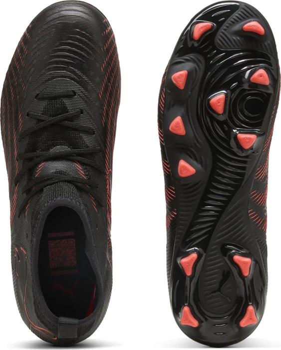 Puma Future 9 Match FG/AG puma black/glowing red/strong gray (Junior)