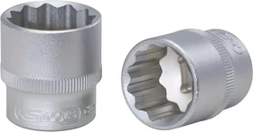 KS Tools Außenzwölfkant Steckschlüssel 3/8", 23x32mm