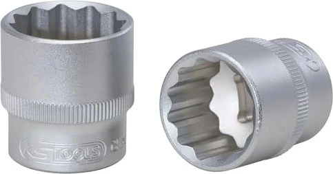 KS Tools Außenzwölfkant Steckschlüssel 3/8", 23x32mm