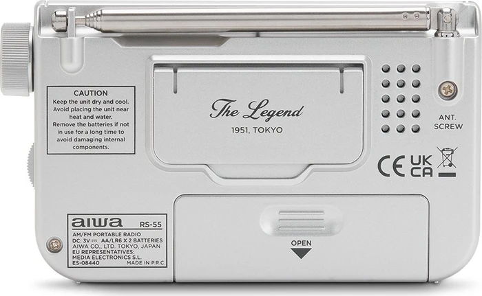 Aiwa RS-55 silber