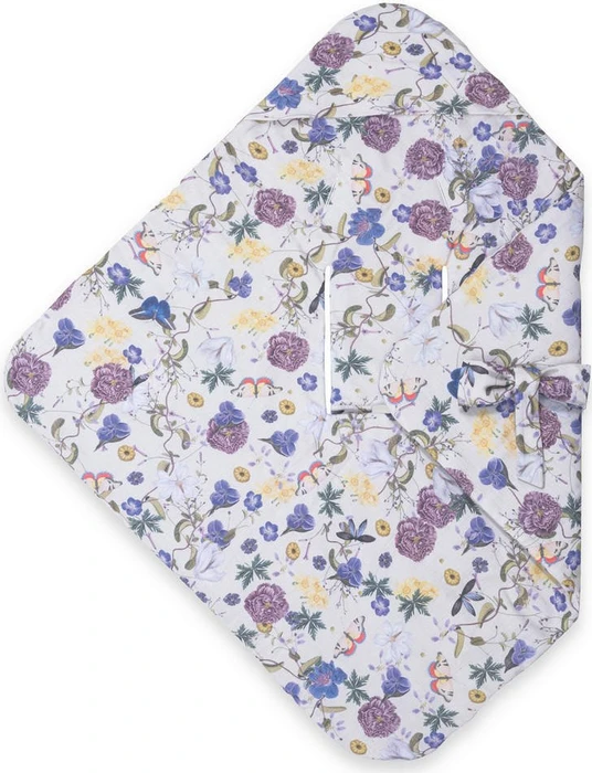 Hauck Snuggle so Cosy Einschlagdecke beige floral (710258)