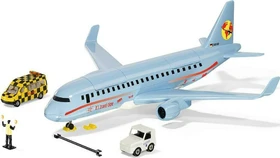 SIKU World Verkehrsflugzeug mit Zubehör