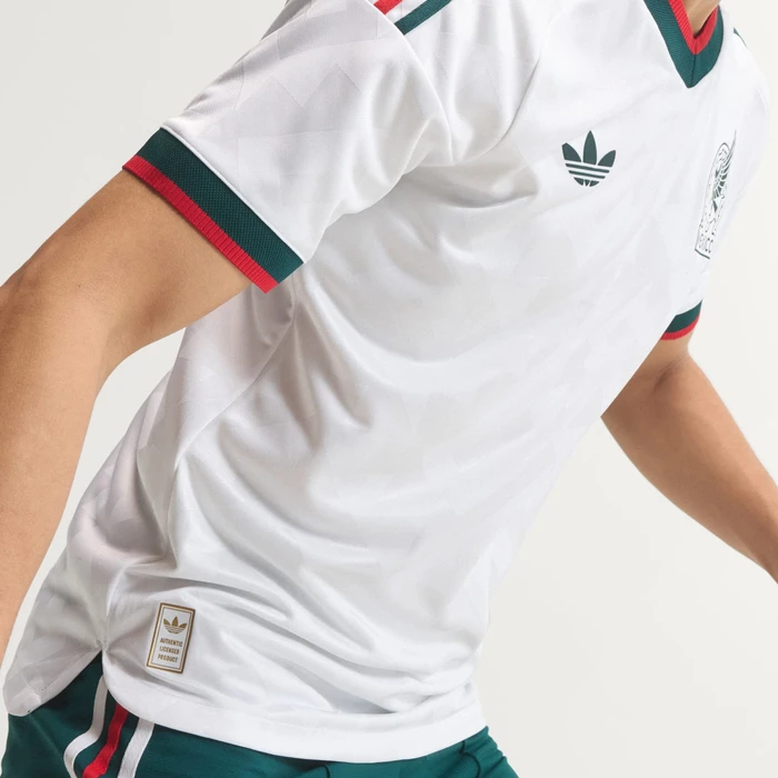 adidas FIFA WM 2026 Mexiko Authentic Auswärtstrikot kurzarm weiß (Herren)