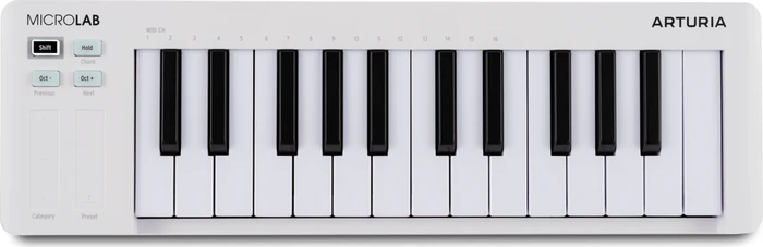 Arturia MicroLab mk3 weiß