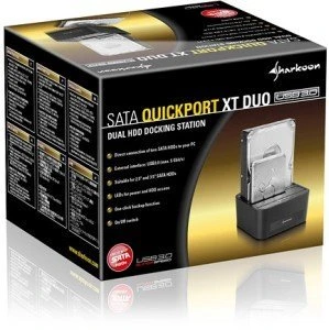 Sharkoon SATA Quickport XT Duo, USB-B 3.0