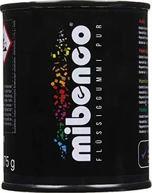 mibenco Flüssiggummi PUR schwarz glänzend 175g