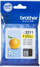 Brother Tinte LC3211Y gelb