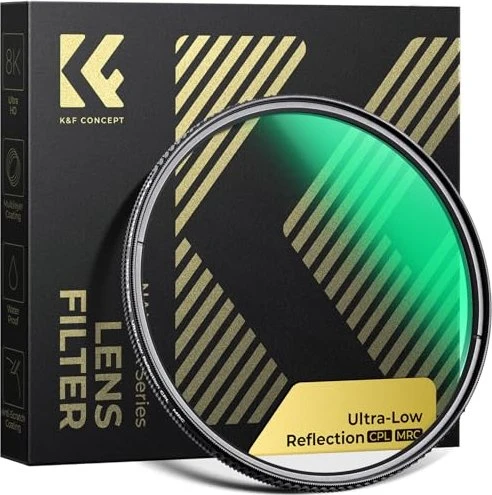 K&F Concept Nano-X CPL Ultra-Low Reflection Filter 55mm