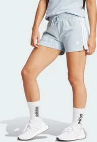 adidas Essentials Slim 3-Streifen Shorts wonder blue (Damen)