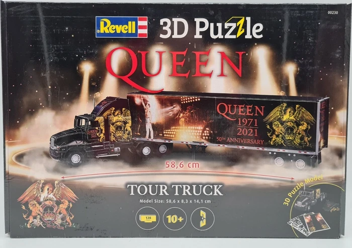 Revell 3D Puzzle Queen Tour Truck 50th Anniversary
