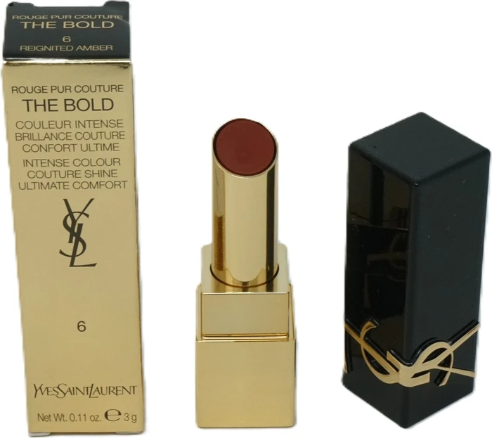 Yves Saint Laurent Rouge Pur Couture the Bold Lippenstift 06 reignited amber, 3g