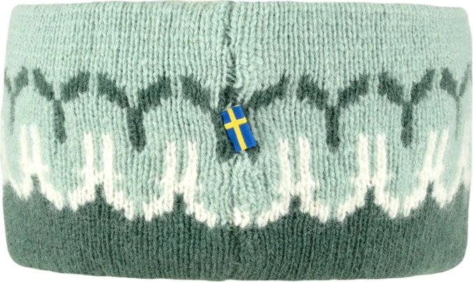 Fjällräven Övik Path Knit Stirnband deep patina/misty green
