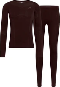 Odlo Fundamentals Performance Warm Set fudge (Herren)
