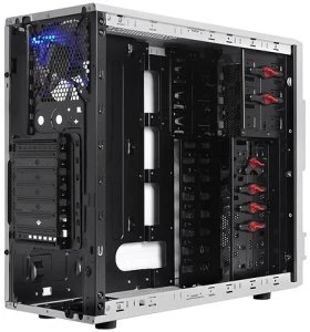 Thermaltake Commander MS-1 Snow Edition USB 3.0, Acrylfenster